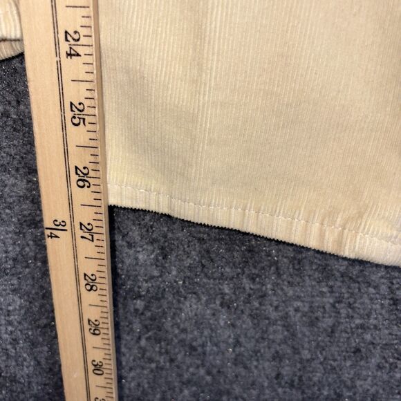 J.Crew Pants Womens Size 28 Butter Yellow Corduroy Straight - Picture 7 of 10